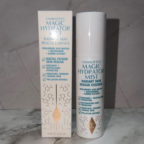 Charlotte's Magic Hydrator Mist Radiant Skin Rescue Essence F/S 2.5 Oz NIB! - Picture 7 of 12